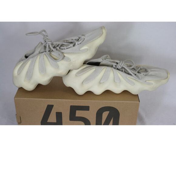 adidas Yeezy 450 Cloud White Mens 10.5 Knit Running Shoes H68038 main image 10